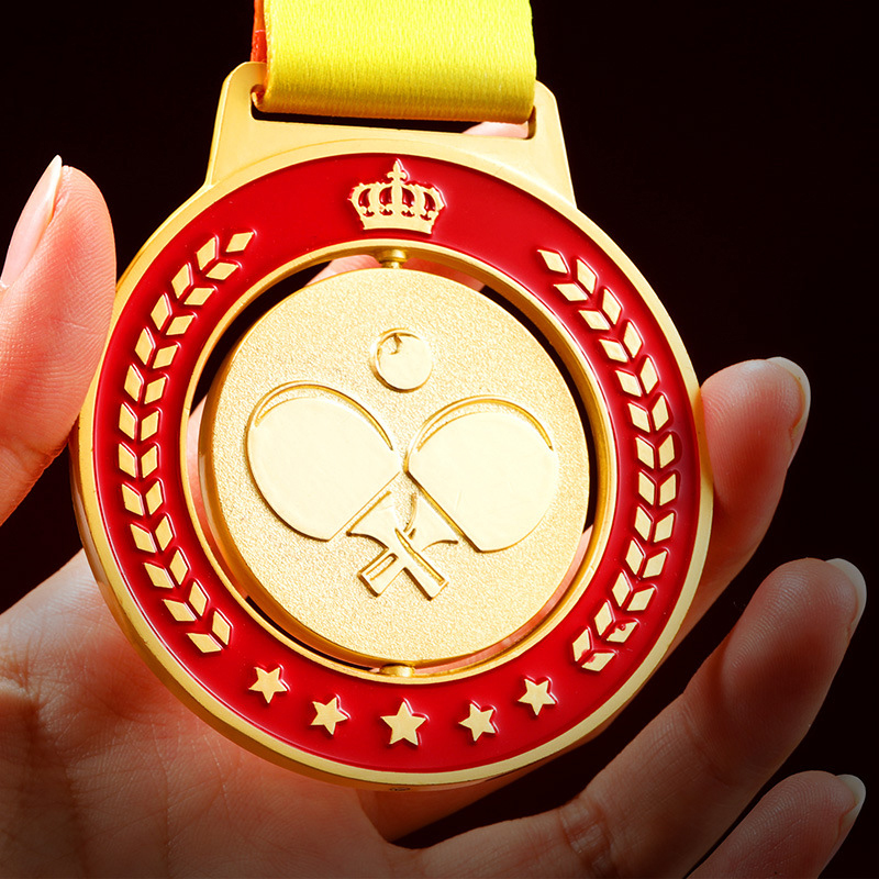 Table Tennis Tournament - ตารางเทนนิส Gold สีบรอนซ์เงินเหรียญสำหรับ Ping Pong เกมการแข่งขัน