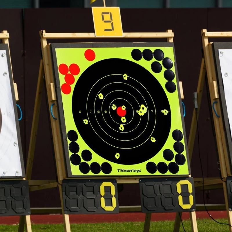 Practice Target Board - กระดาษสติ๊กเกอร์เป้าหมายพิมพ์ลายชัดเจน คุณภาพพรีเมียม พื้นผิวเรียบ สำหรับฝึกปฏิบัติการได้อย่างสะดวก