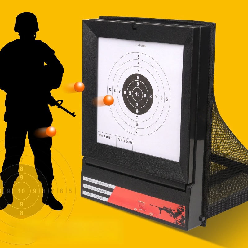 Practice Target Board - เป้าหมายยิงปืนสำหรับผู้ใหญ่ เป้าหมายฝึกซ้อม กล่องเป้าหมายแบบใช้ซ้ำได้ กระสุนน้ำ เป้าหมายฝึกซ้อม B-bullet