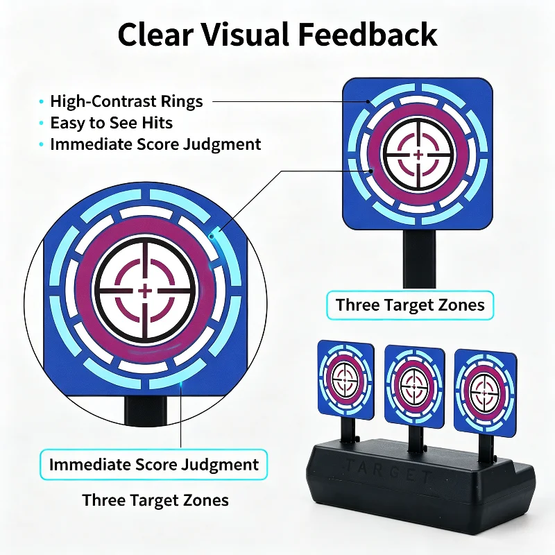 เป้าปาเป้าโฟม EVA แบบกลับตัวอั - Practice Target Board บทวิจารณ์และราคา