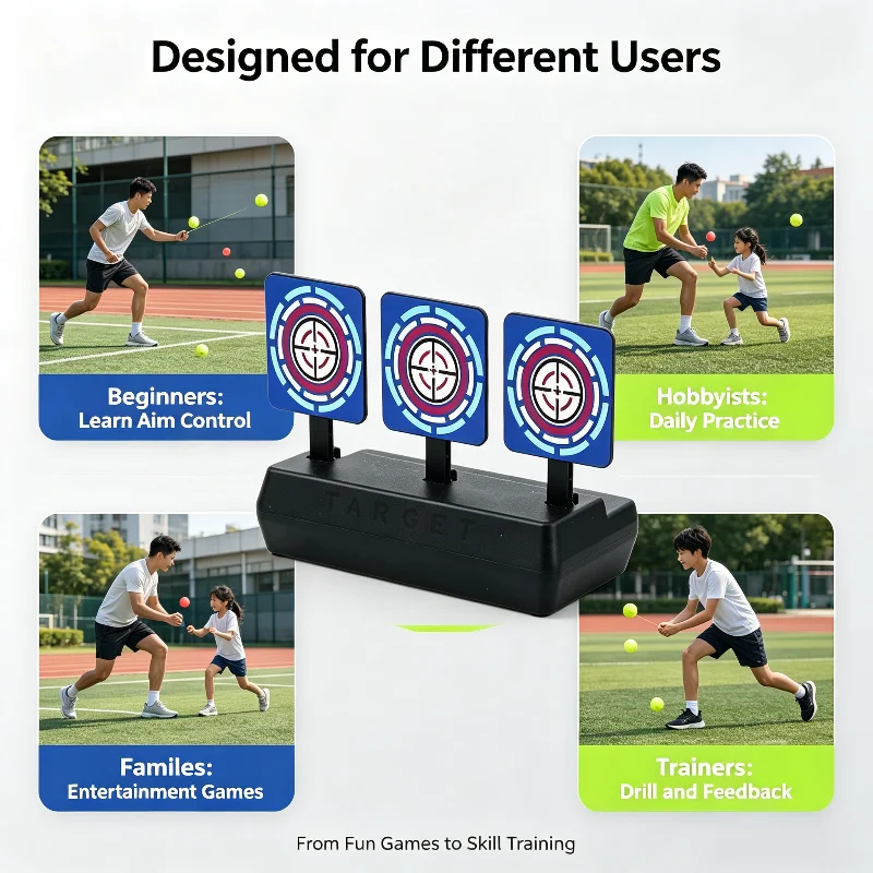 เป้าปาเป้าโฟม EVA แบบกลับตัวอั - Practice Target Board บทวิจารณ์และราคา