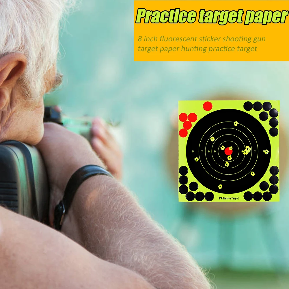 5/10/15/20/25PCS 8 นิ้วSplatte - Practice Target Board บทวิจารณ์และราคา