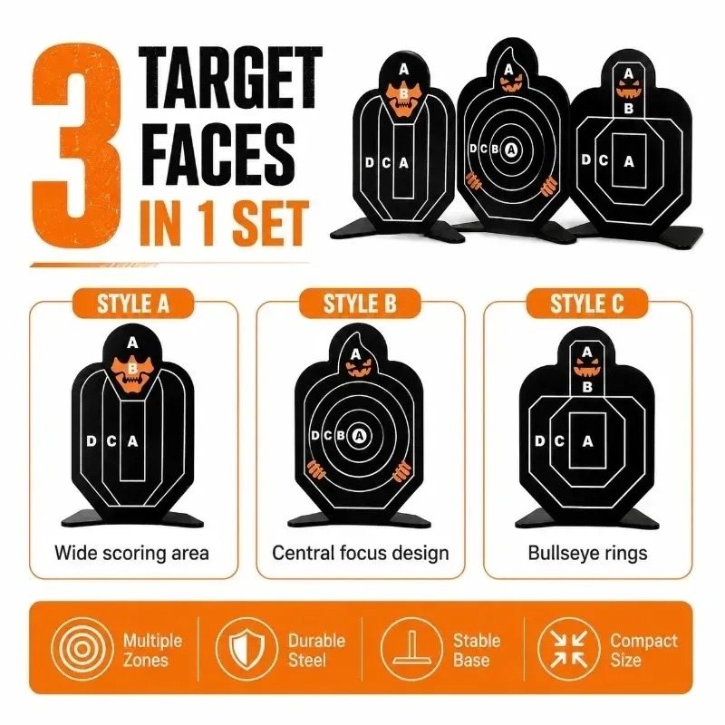 ชุดเป้าซ้อมยิงโลหะแบบตั้งได้ด้ - Practice Target Board บทวิจารณ์และราคา