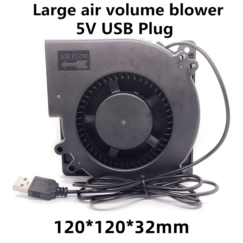 ใหม่12ซม.5V USB Blower 120*32ม - Table Tennis 11 บทวิจารณ์และราคา