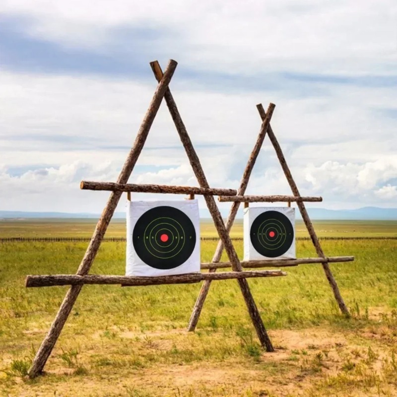 แผ่นกระดาษเป้าซ้อมยิงแบบมีสีสั - Practice Target Board บทวิจารณ์และราคา