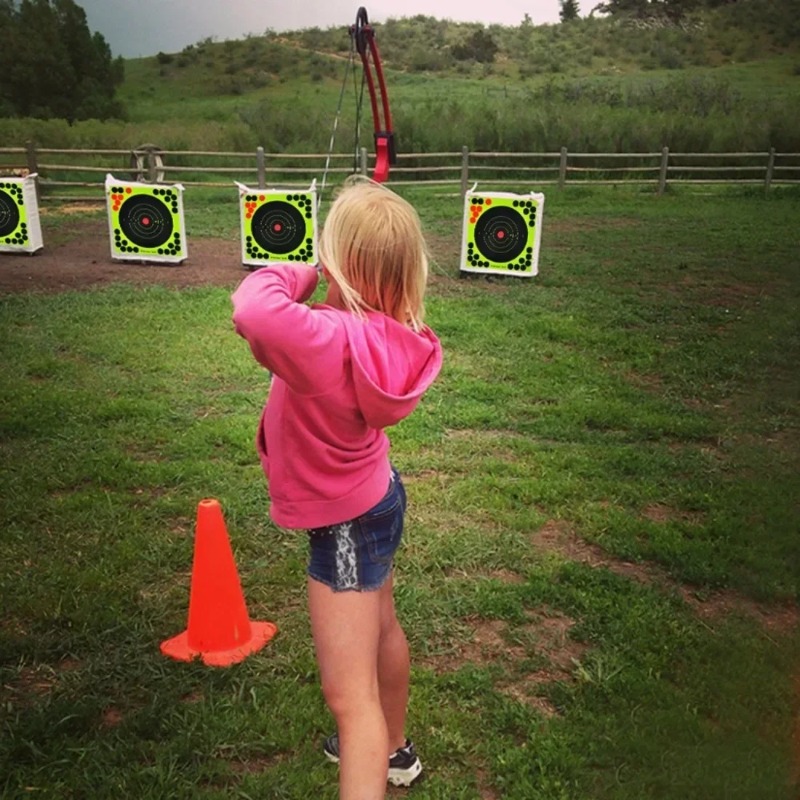 แผ่นกระดาษเป้าซ้อมยิงแบบมีสีสั - Practice Target Board บทวิจารณ์และราคา
