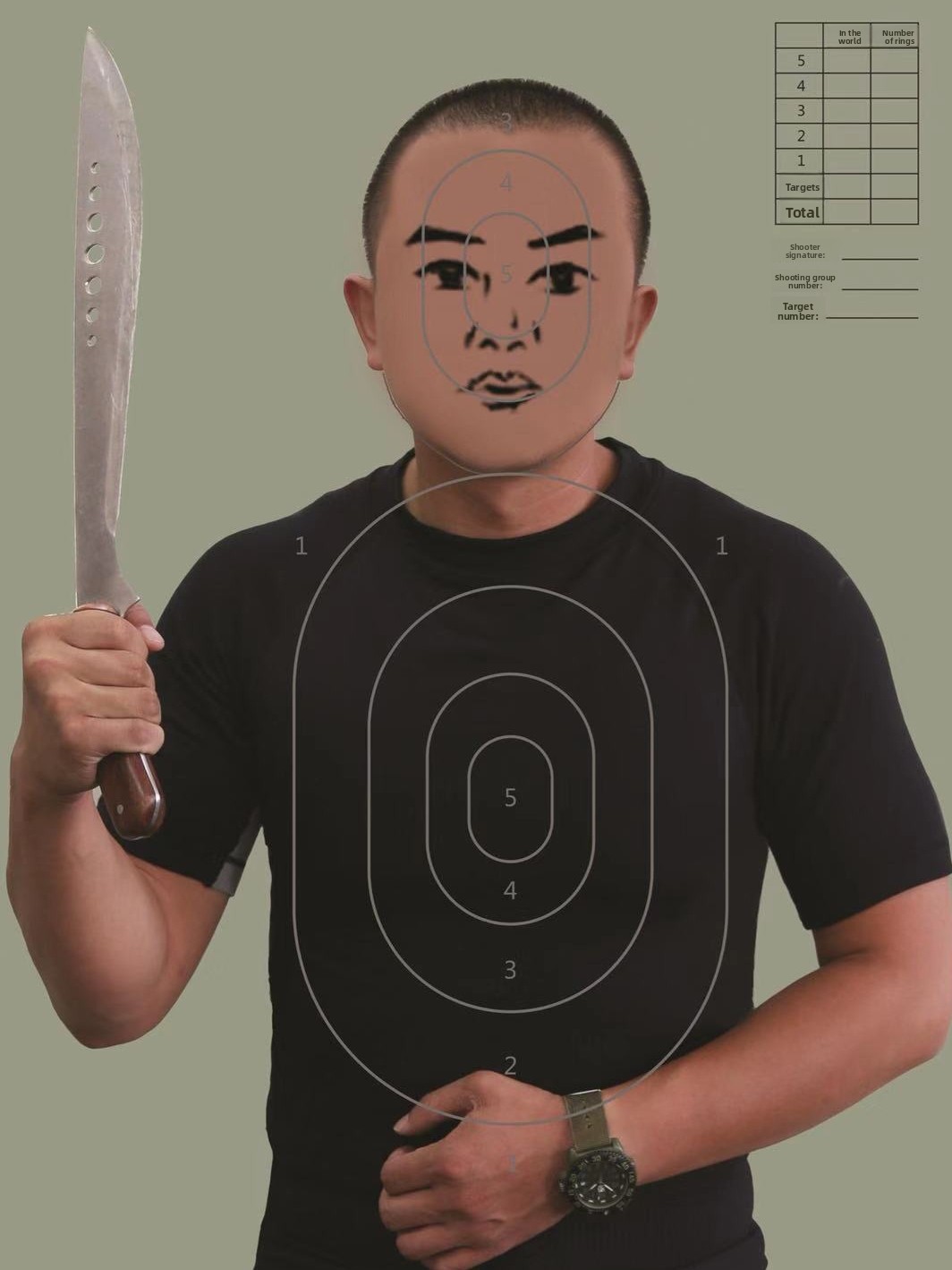 กระดาษเป้า IPSC IDPA แบบลูกฟูก - Practice Target Board บทวิจารณ์และราคา