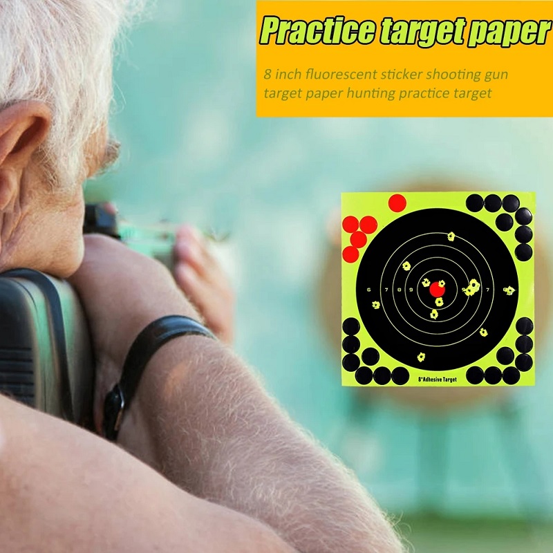สติกเกอร์เป้ากระสุนขนาด 8 นิ้ว - Practice Target Board บทวิจารณ์และราคา