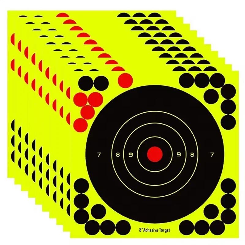 2W-100PCS สติกเกอร์เป้าหมายแบบ - Practice Target Board บทวิจารณ์และราคา