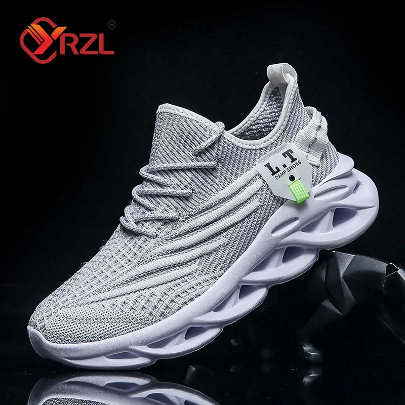 YRZL ผู้ชายกีฬารองเท้าวิ่งสีดํ - Table Tennis Men บทวิจารณ์และราคา