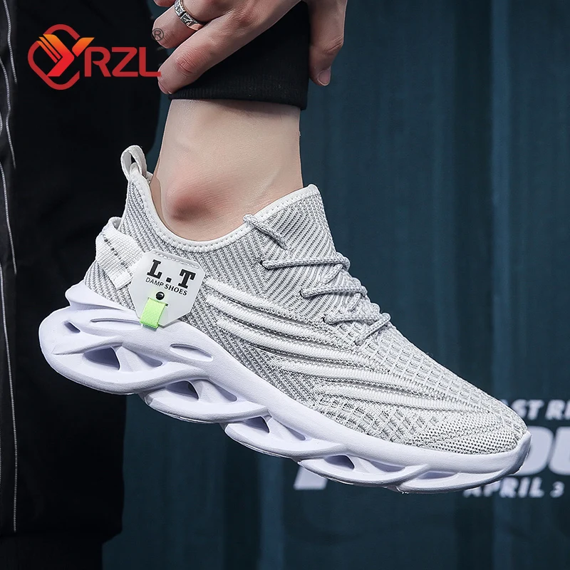 YRZL ผู้ชายกีฬารองเท้าวิ่งสีดํ - Table Tennis Men บทวิจารณ์และราคา